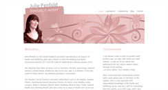 Desktop Screenshot of juliepenfold.co.uk